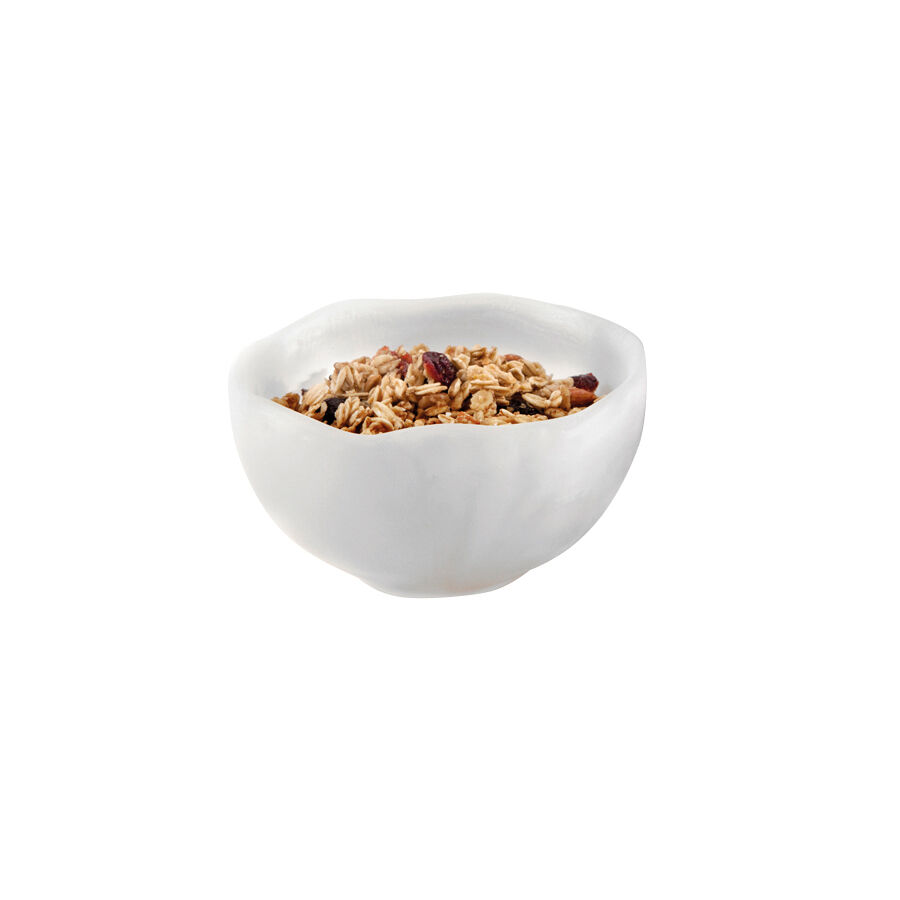 Wave Shell Condiment Bowl 22.7cl 8oz 12.1x7cm Buffet Serving Dip Dish Pack Of 6
