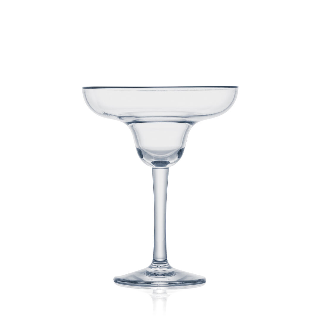 Polycarbonate Clear Margarita Glass 35.5cl 17.78cm Elegant Drinkware Pack of 12