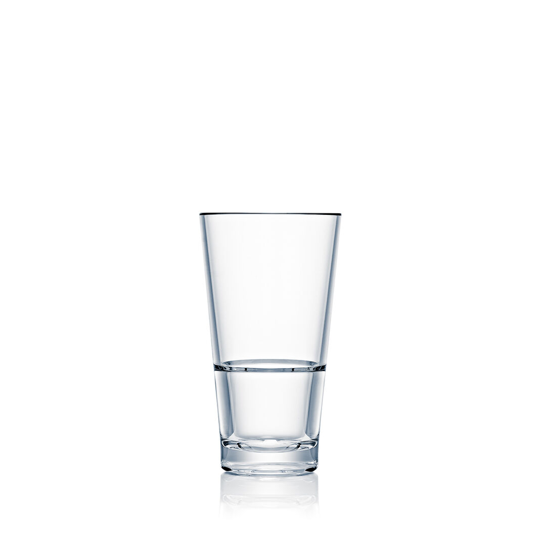 Capella Stack Clear Hiball Tumbler Polycarbonate 13.97cm H 29.6cl Pack Of 12