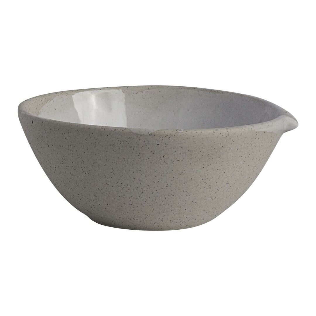 Gembrook White Bowl With Spout 12.7cm 35.5cl Ceramic Bowl Tableware Pack of 36