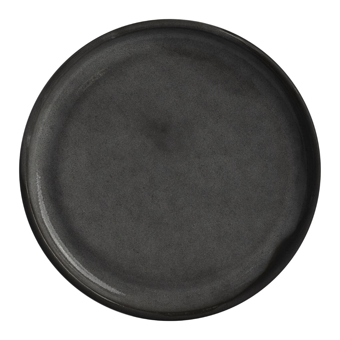 Gembrook Gray Plate 16.5cm Ceramic Serving Food Plate Tableware Pack Of 24